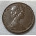 AUSTRALIA 1966 . TWO 2 CENTS COIN . CANBERRA 